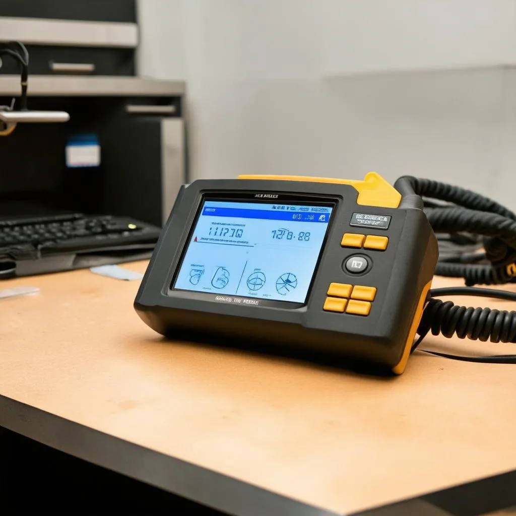 Car Scanner on a Workbench