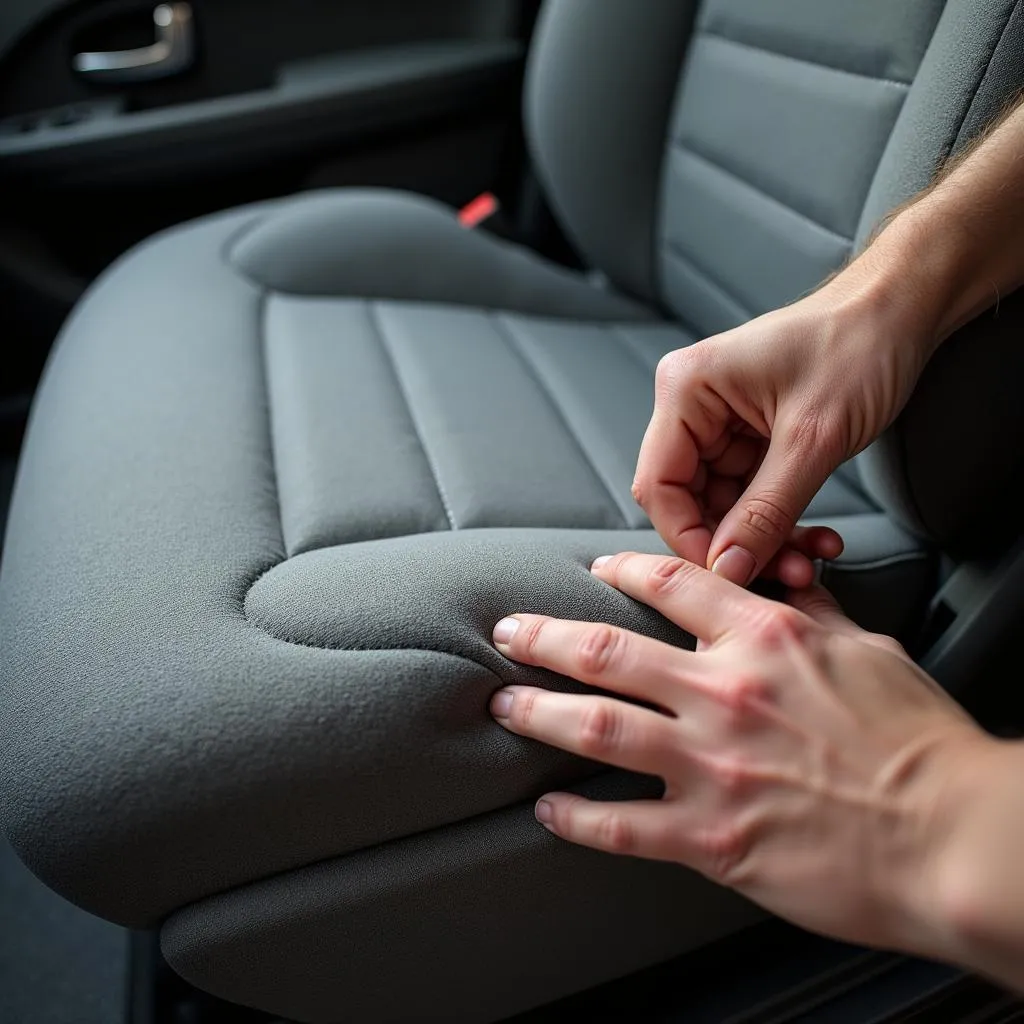 Car Seat Reupholstery