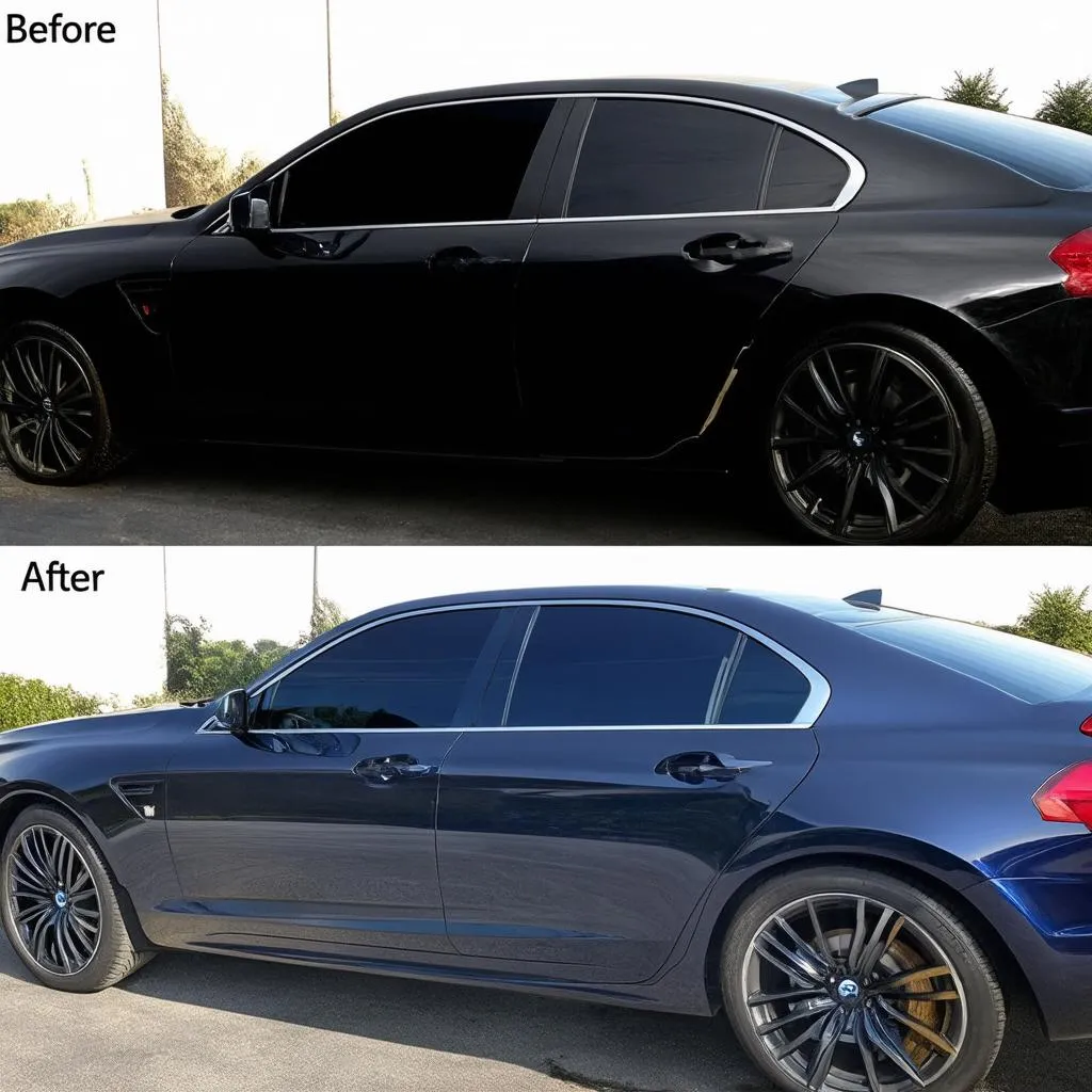 Car Tinting Comparison