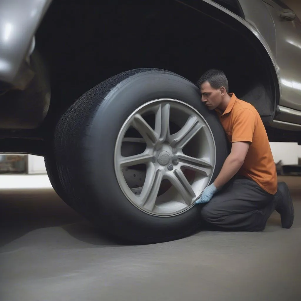 Car Tire Inspection