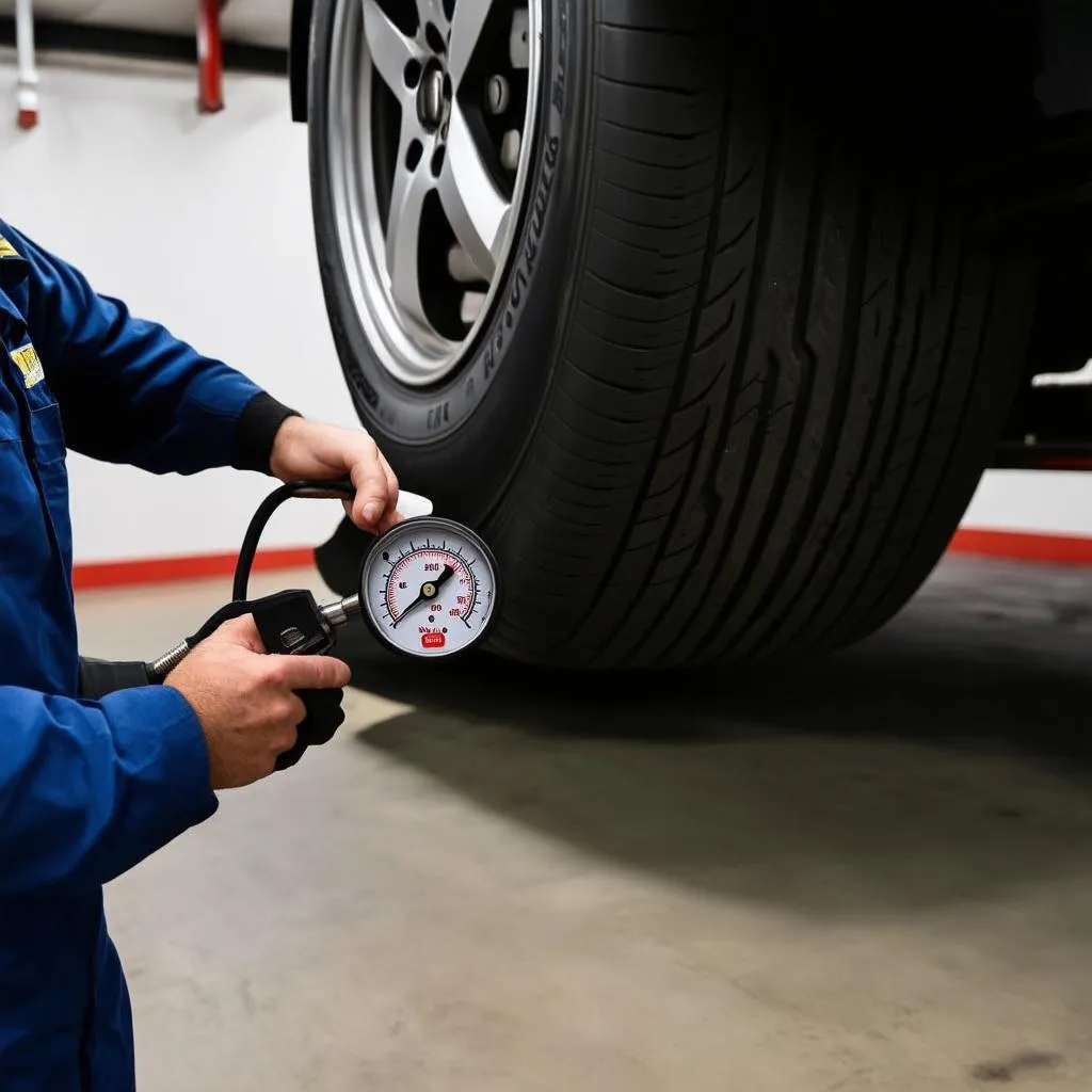 Checking Tire Pressure