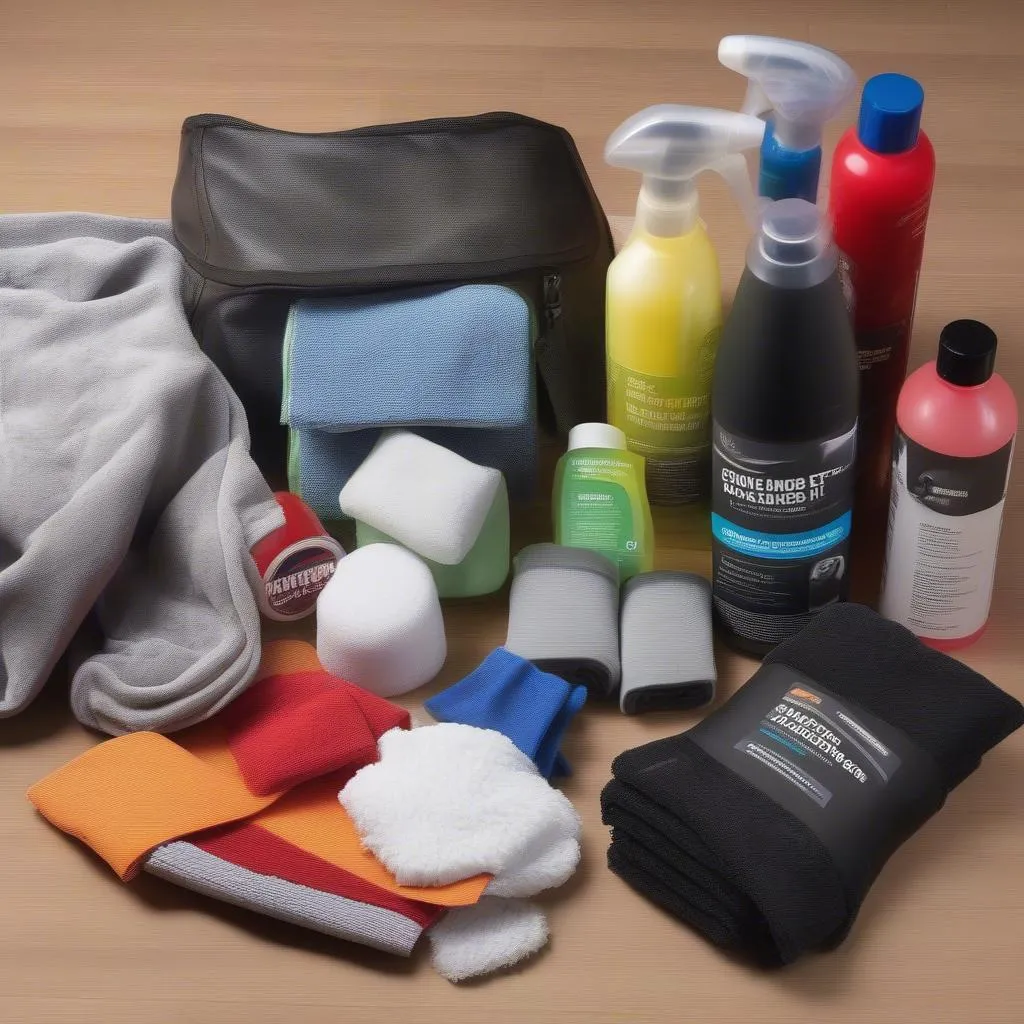 Essential Car Valeting Kit Products