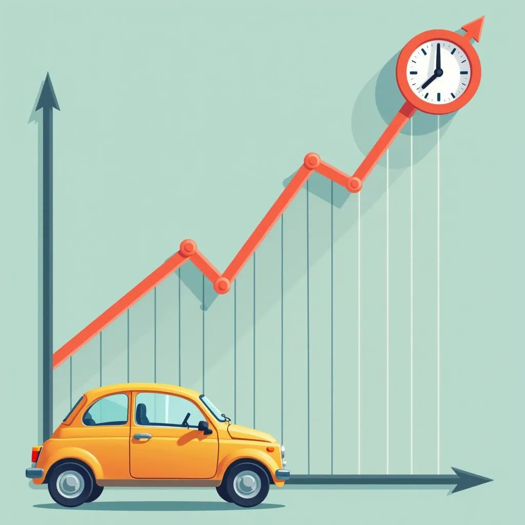 Car Value Depreciating Over Time