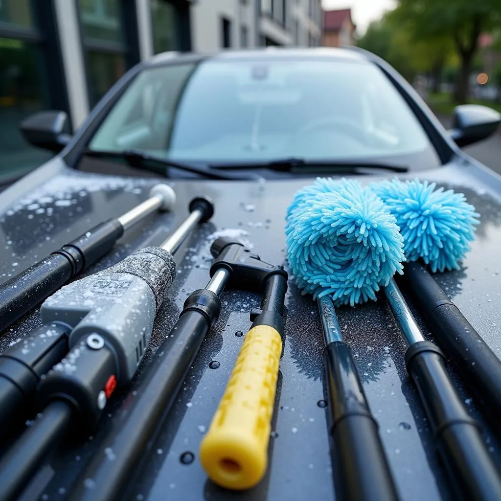 Car Wash Equipment in Action