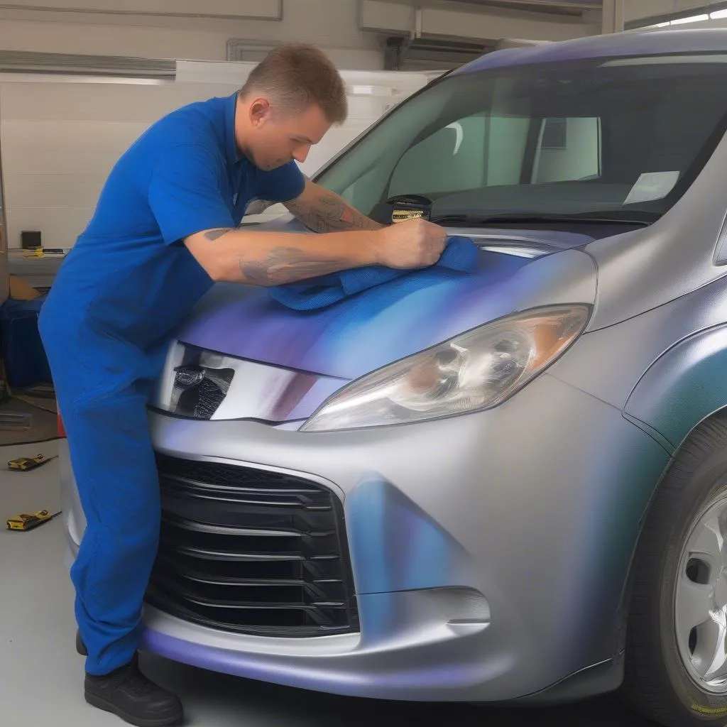 Professional Car Wrap Installation