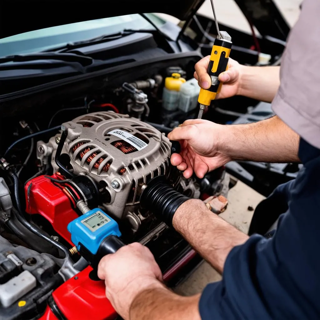 Car Alternator Test