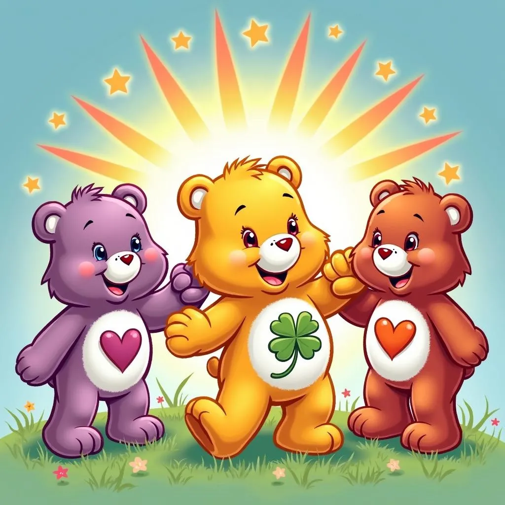 Care Bears Group Spreading Positivity