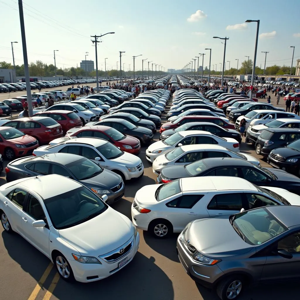 CarMax used car lot