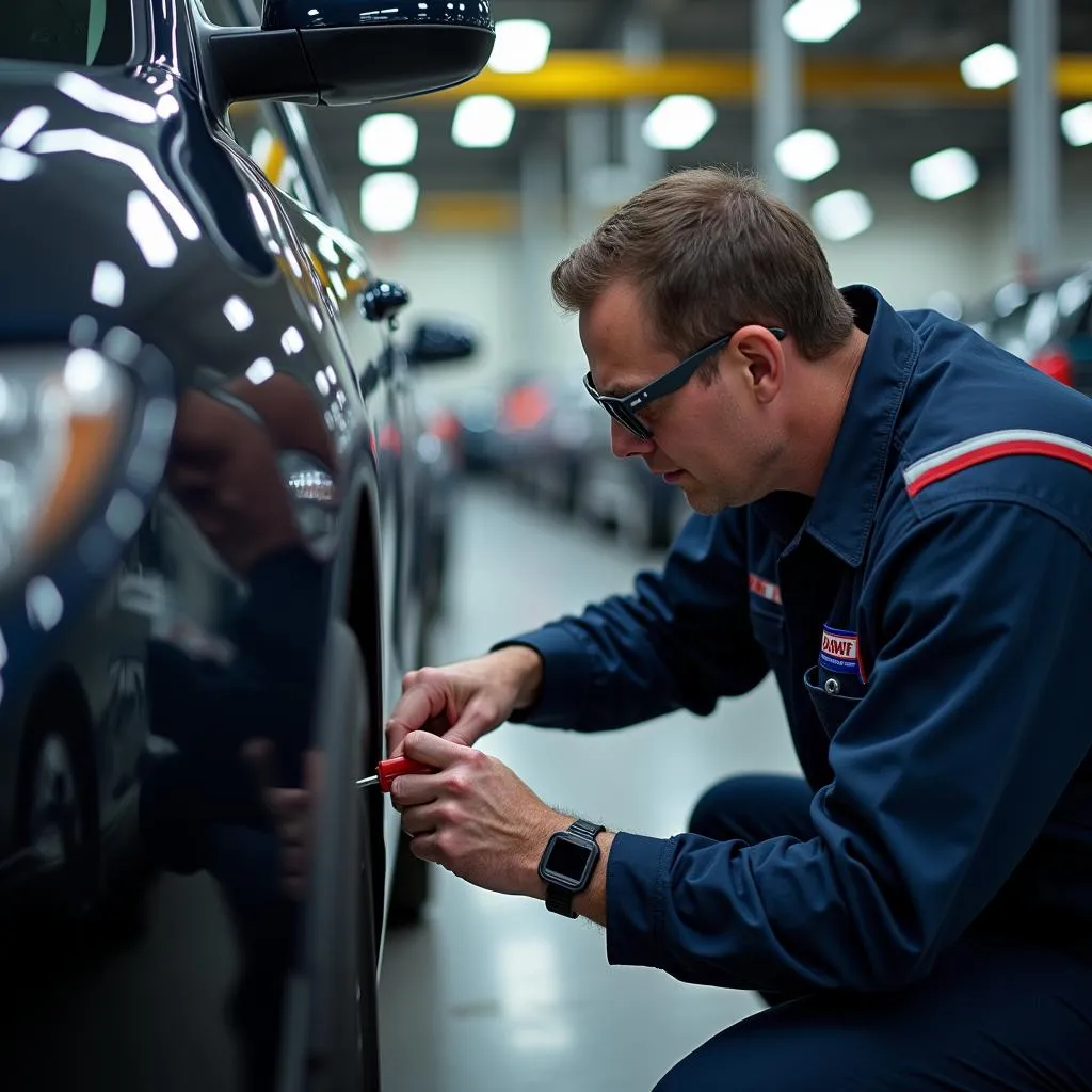 CarMax vehicle inspection