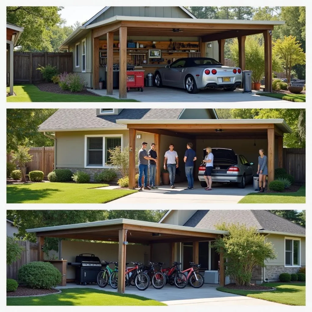 Carport Multi-Purpose Use