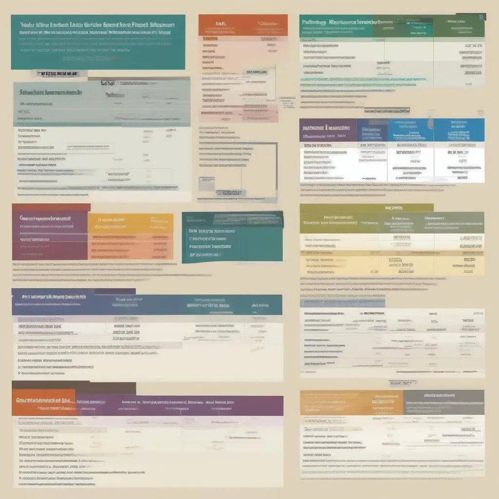 Comparison Table for Car Leasing, Financing, and Purchasing