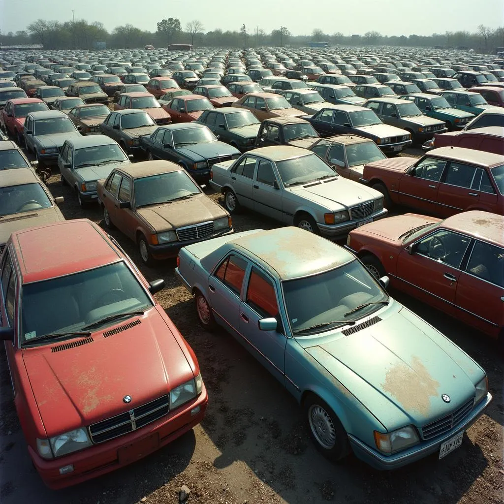 Cash for Junk Cars - Image of a Junkyard