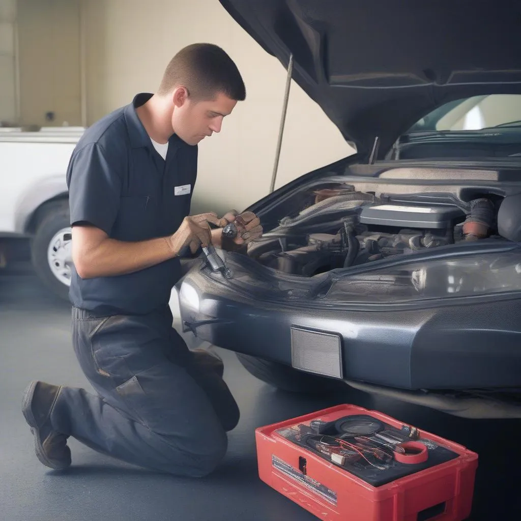 Catalytic Converter Test with Scan Tool