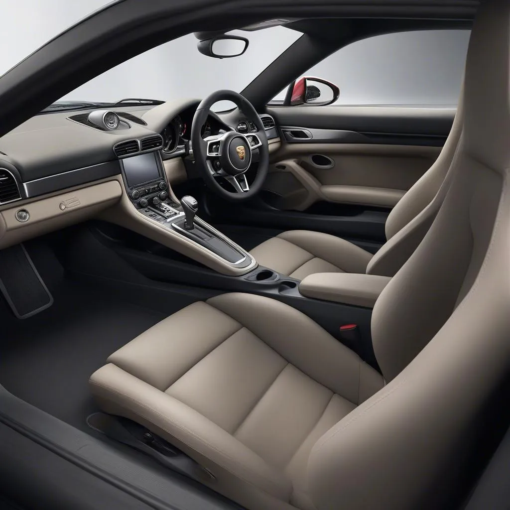 Porsche Cayman Interior