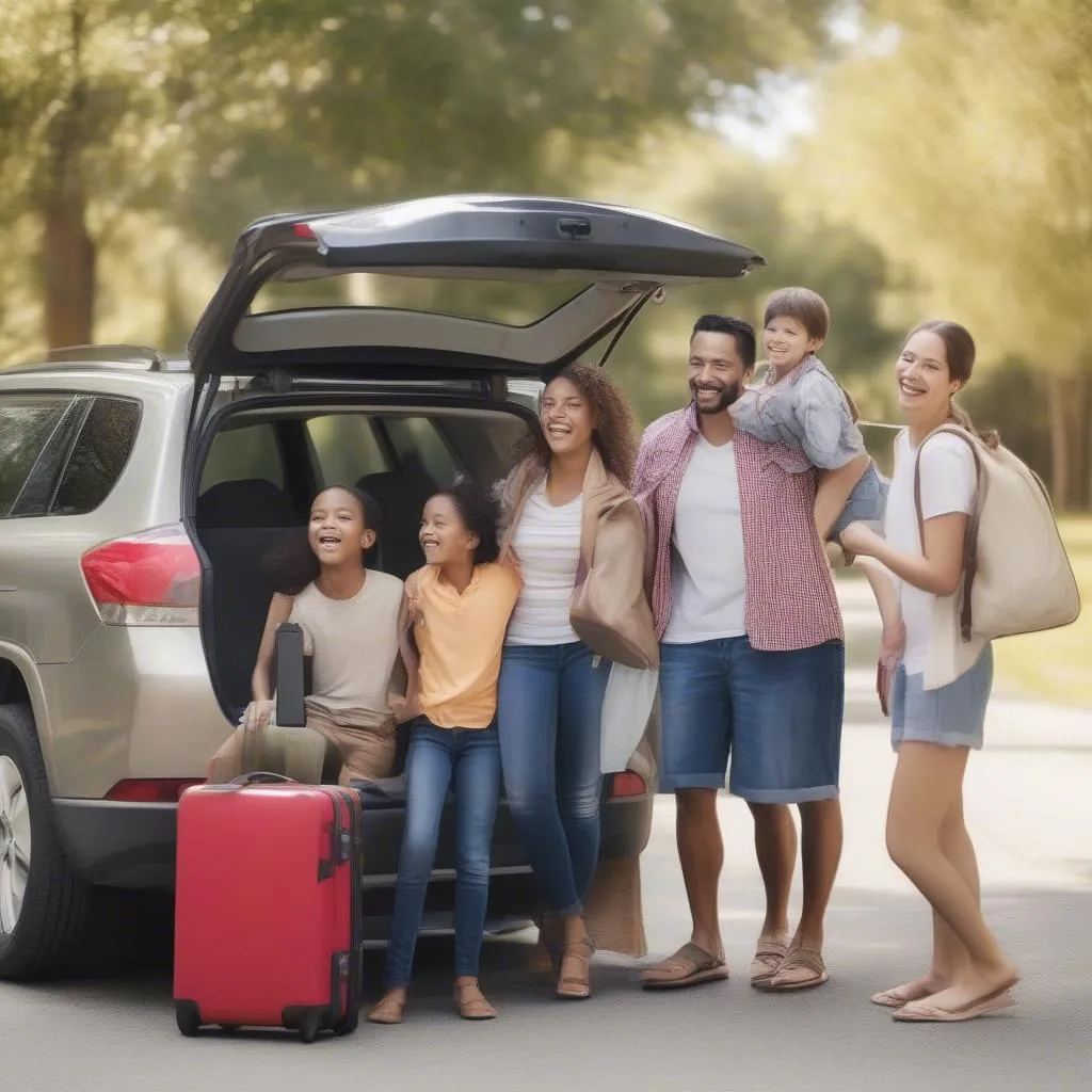 Finding the perfect rental car for a family road trip