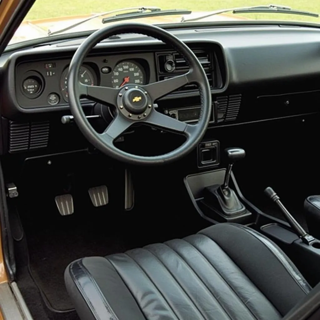 Chevrolet Vega Dashboard