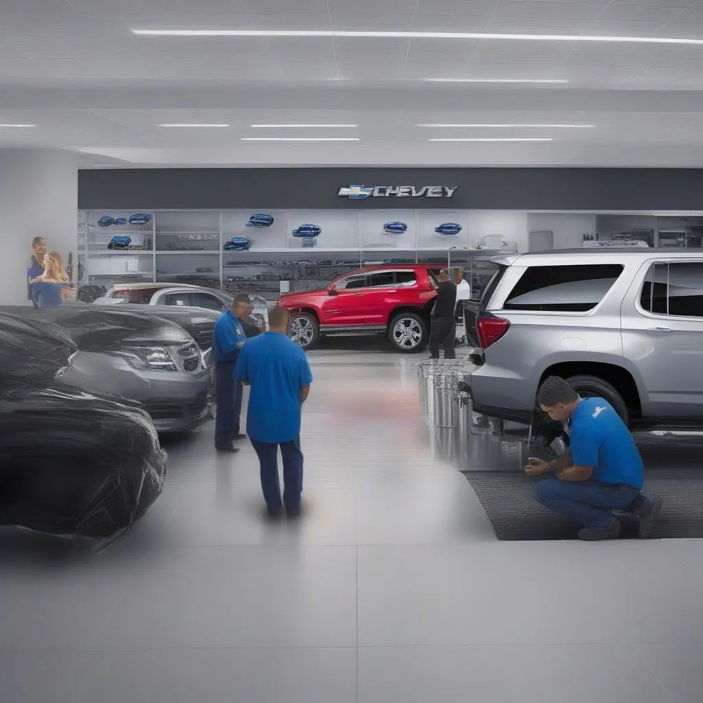 Chevy Dealership Service Department