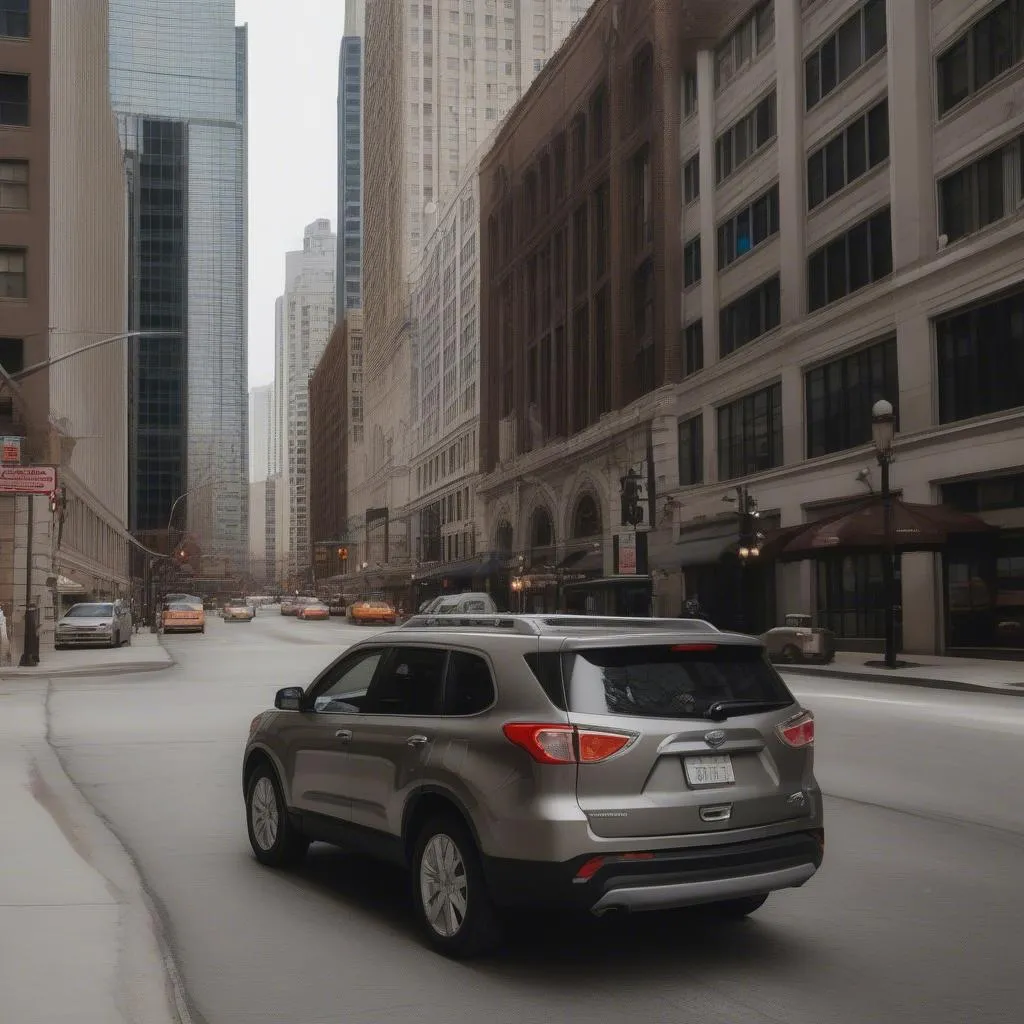 Compact car for downtown Chicago exploration