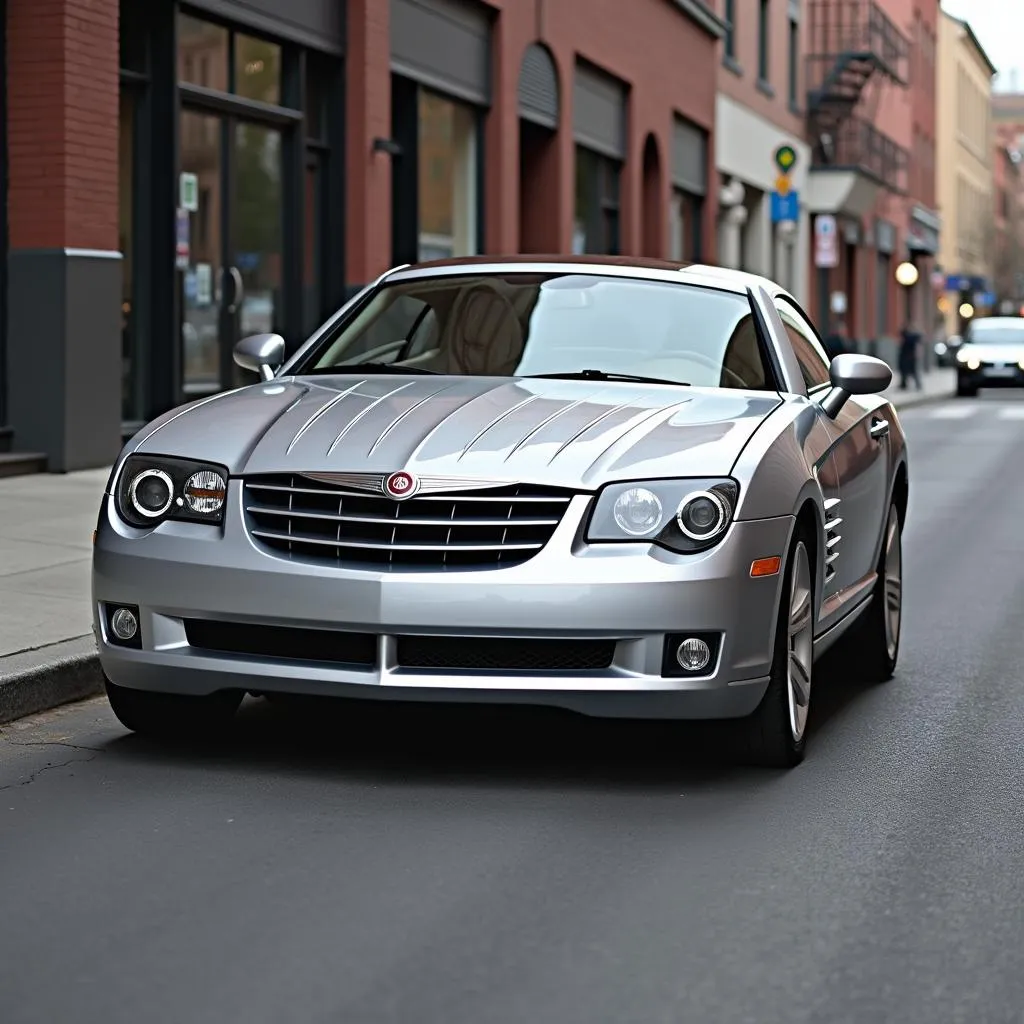 Chrysler Crossfire exterior design