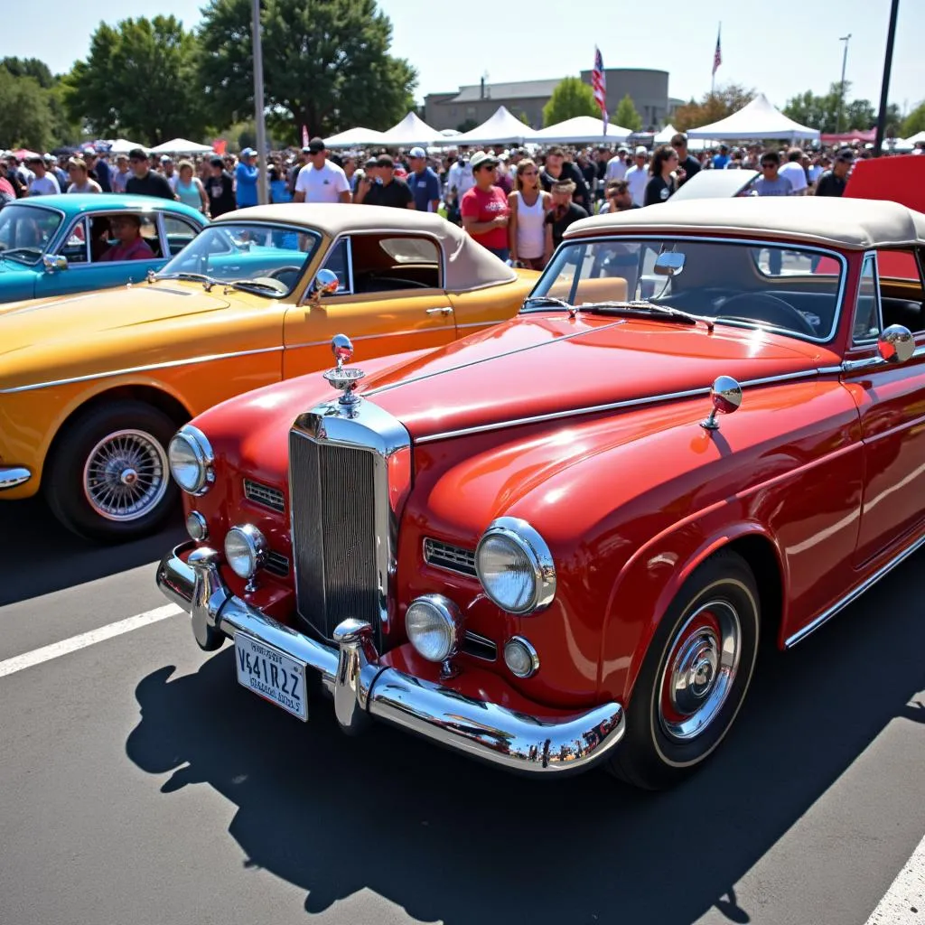 Classic Car Show Display