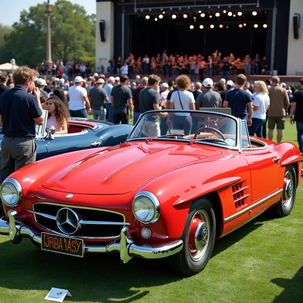 Classic Car Show with Orchestra