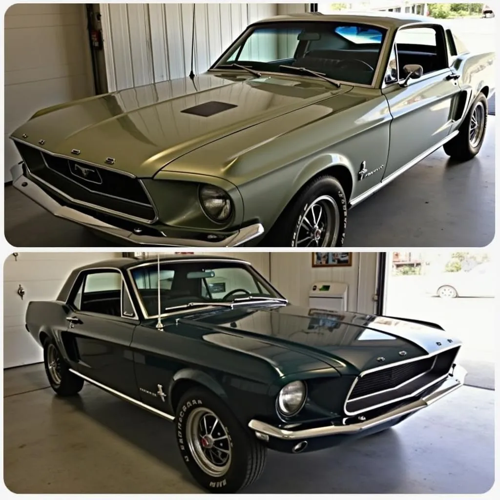 Restored 1967 Ford Mustang