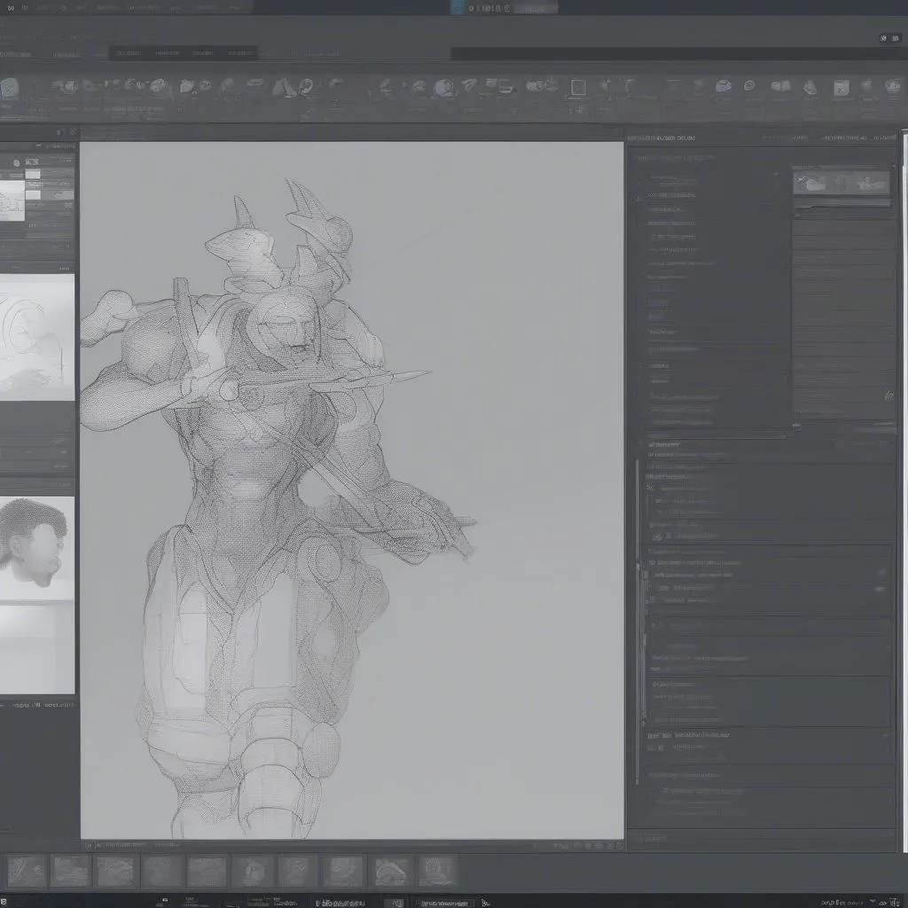 Clip Studio Paint Interface