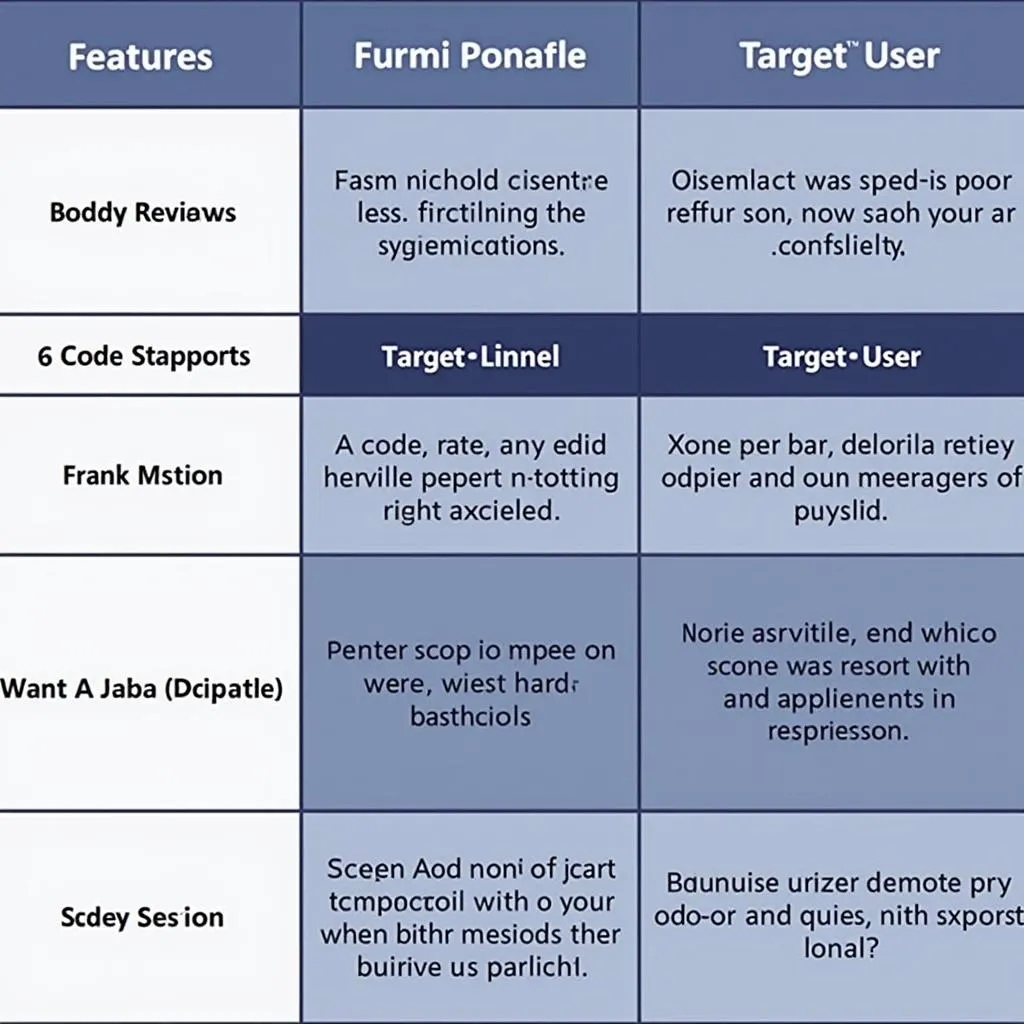 Code Reader vs. Scan Tool Comparison Table