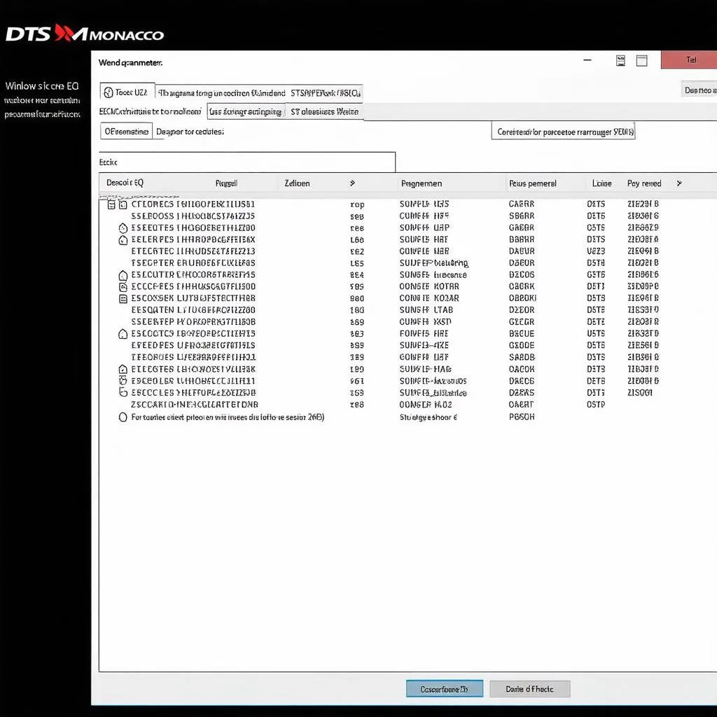 dts-monaco-coding-parameters