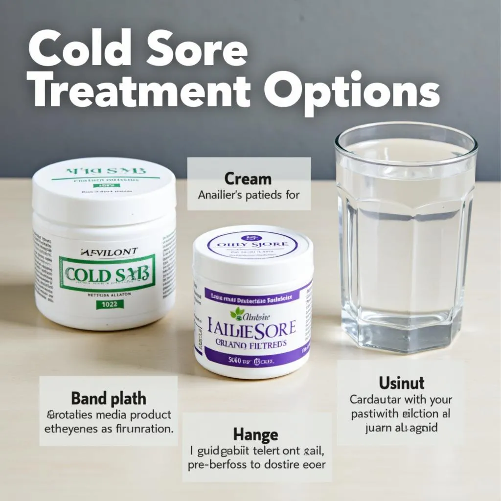 Cold Sore Treatment Options