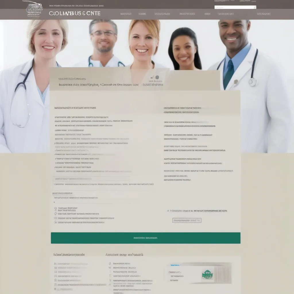 Columbus Center Healthcare Provider Directory