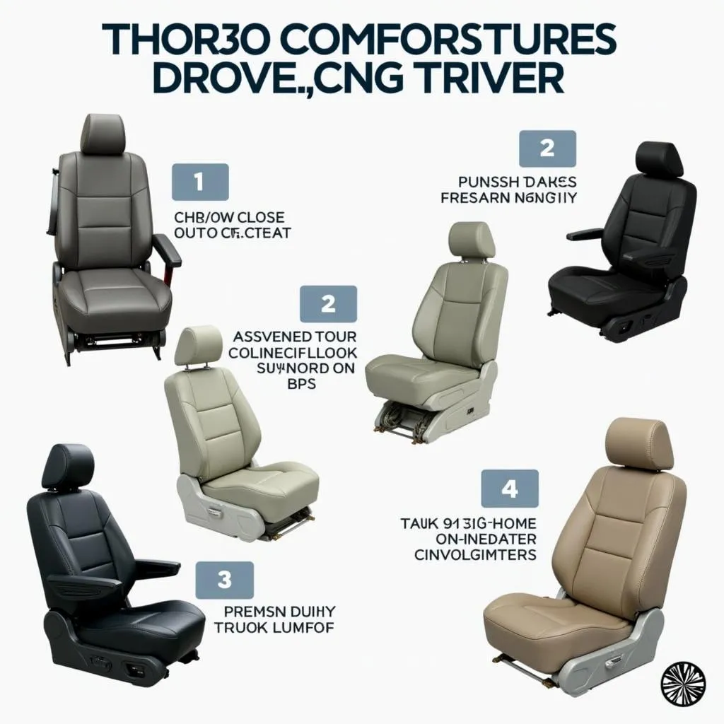 Car seats designed for comfort