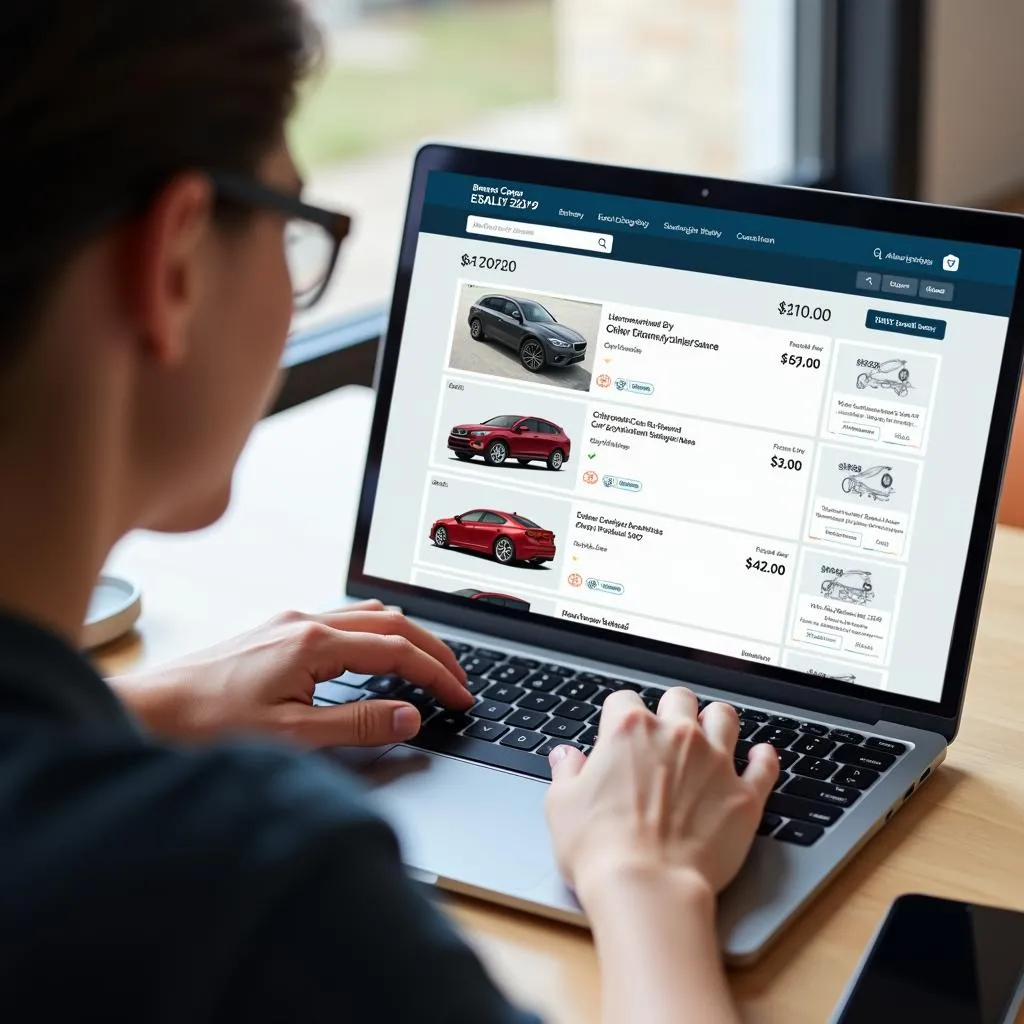 Comparing Used Car Listings Online