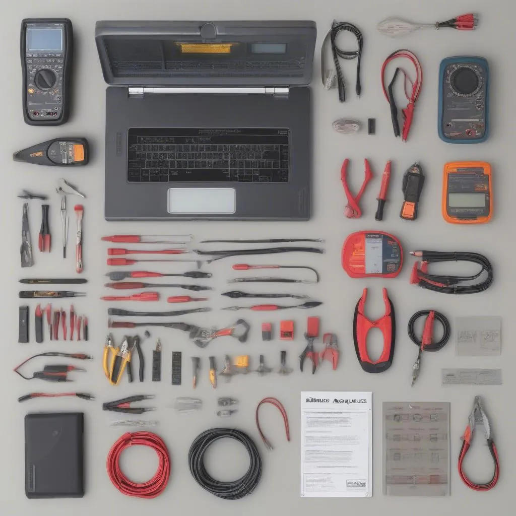 A well-equipped mechanic's toolkit