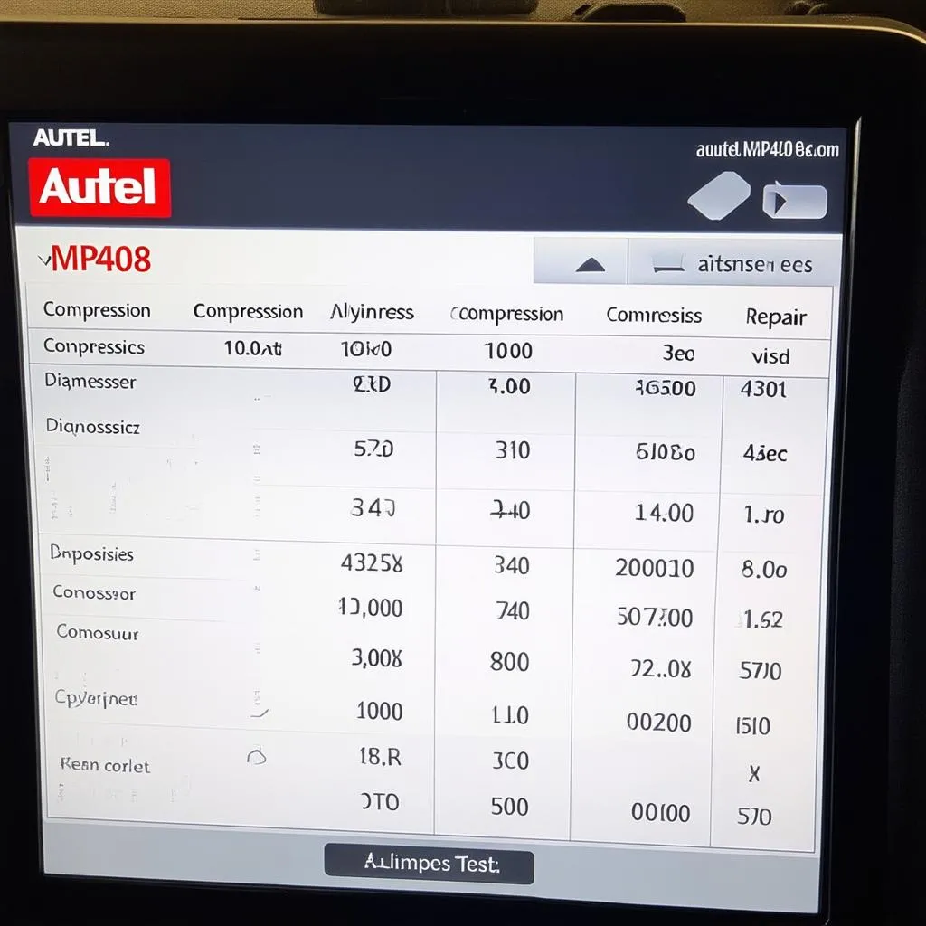 Relative Compression Test Results