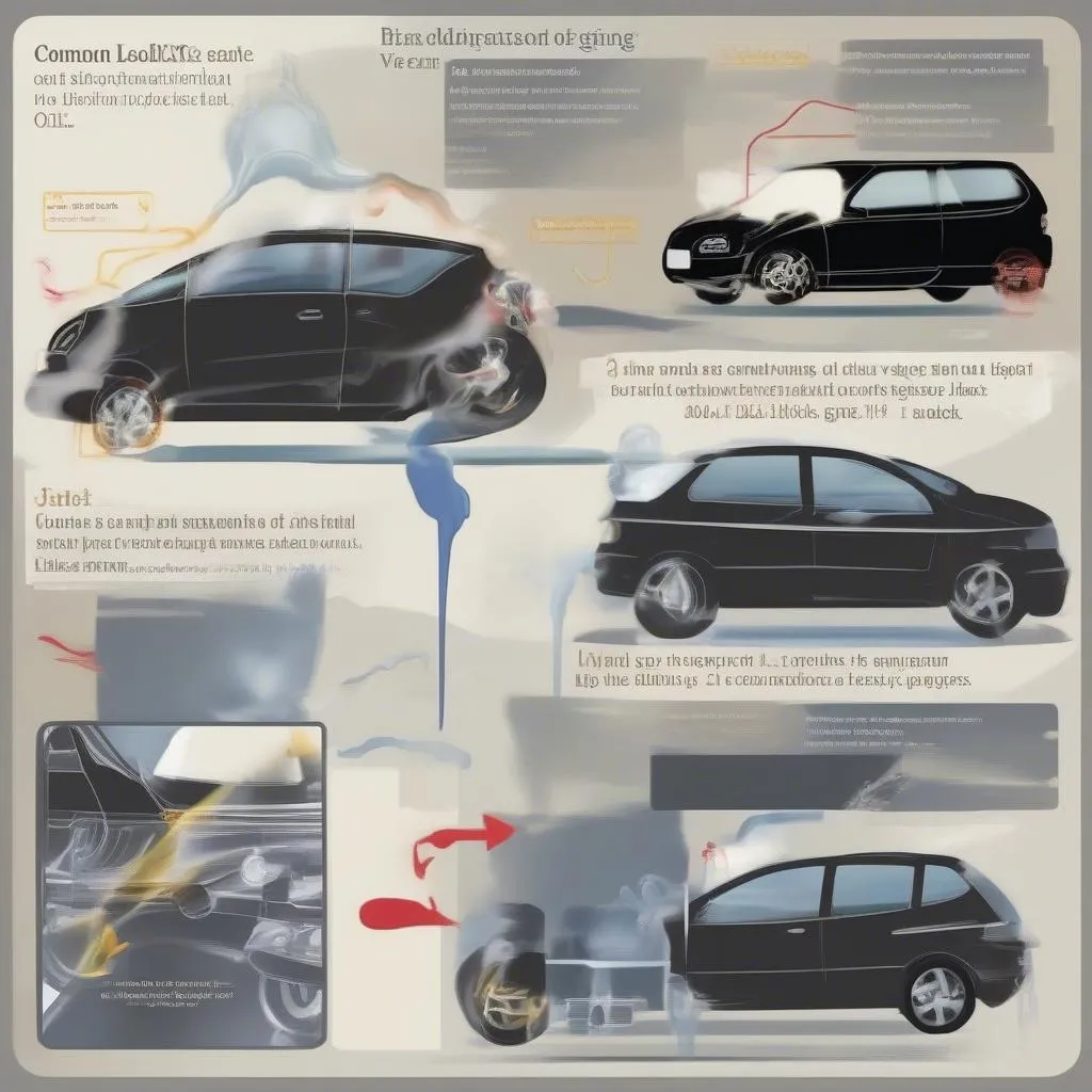 Common symptoms of a coolant leak