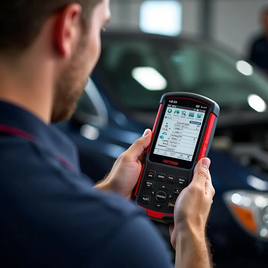 Using the Craftsman 1655 Diagnostic Scan Tool