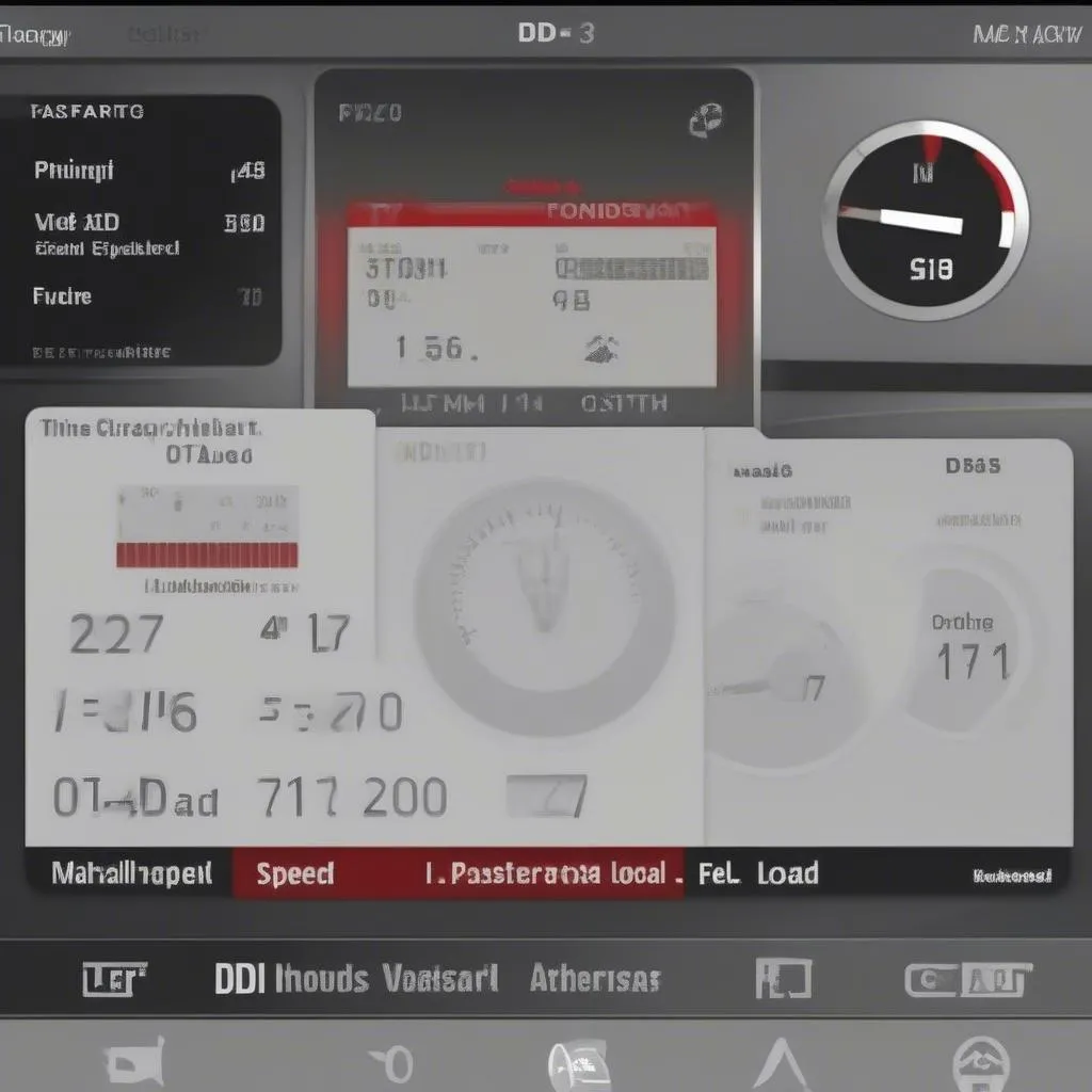 Craftsman OBD2 scan tool dashboard