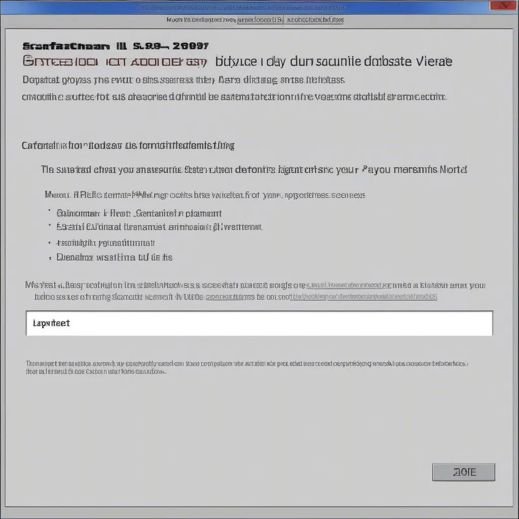 Craftsman Scan Tool 20899 Software Update