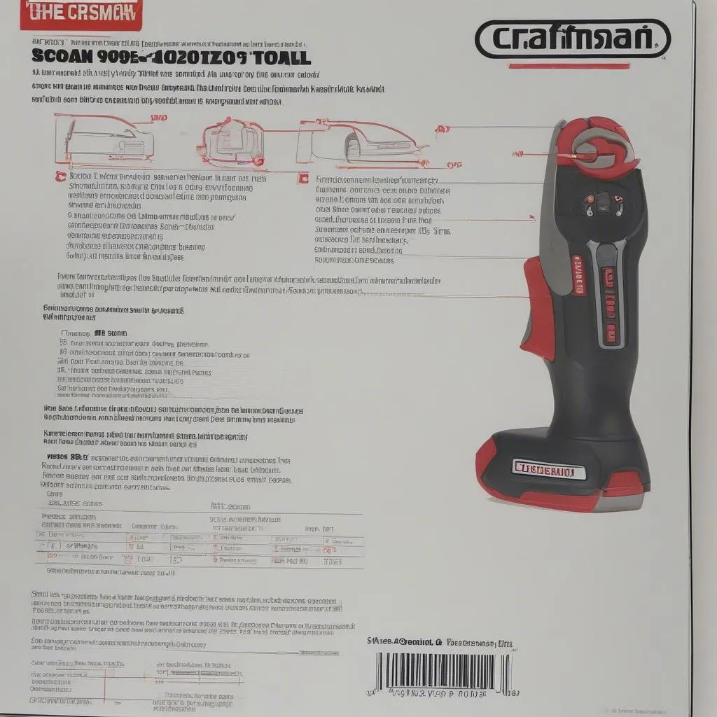 Craftsman 47209 Scan Tool Manual Cover