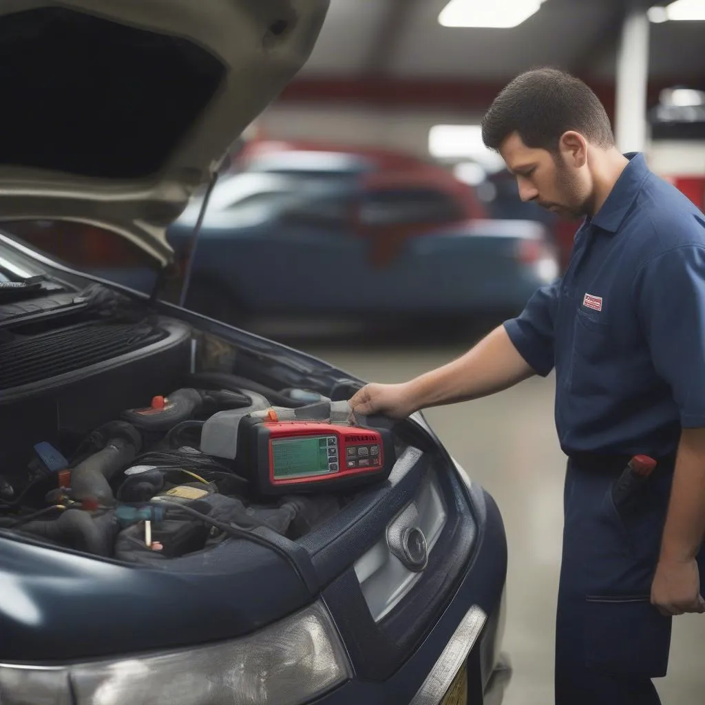 Craftsman scan tool used on car