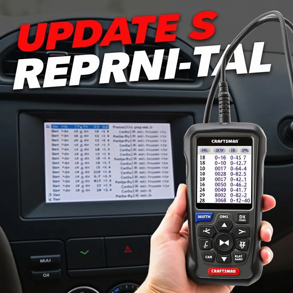 Craftsman Scan Tool Transmission Codes Update: Necessary for Accurate Diagnosis