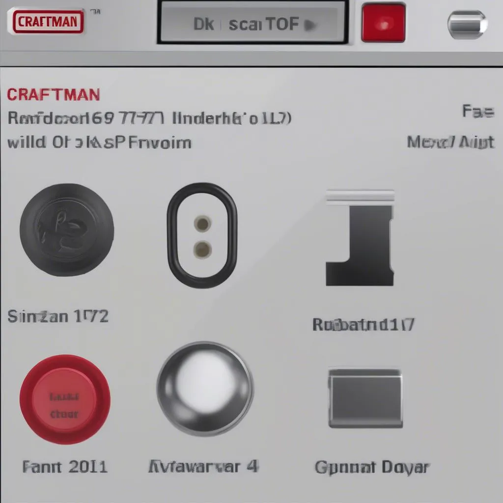 Craftsman 87702 Scan Tool