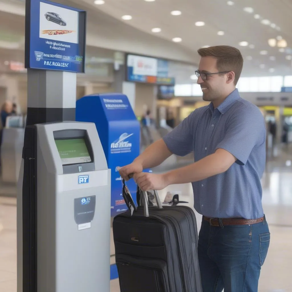 Dallas Rent a Car Airport Pickup: Picking up your rental car at Dallas Fort Worth International Airport