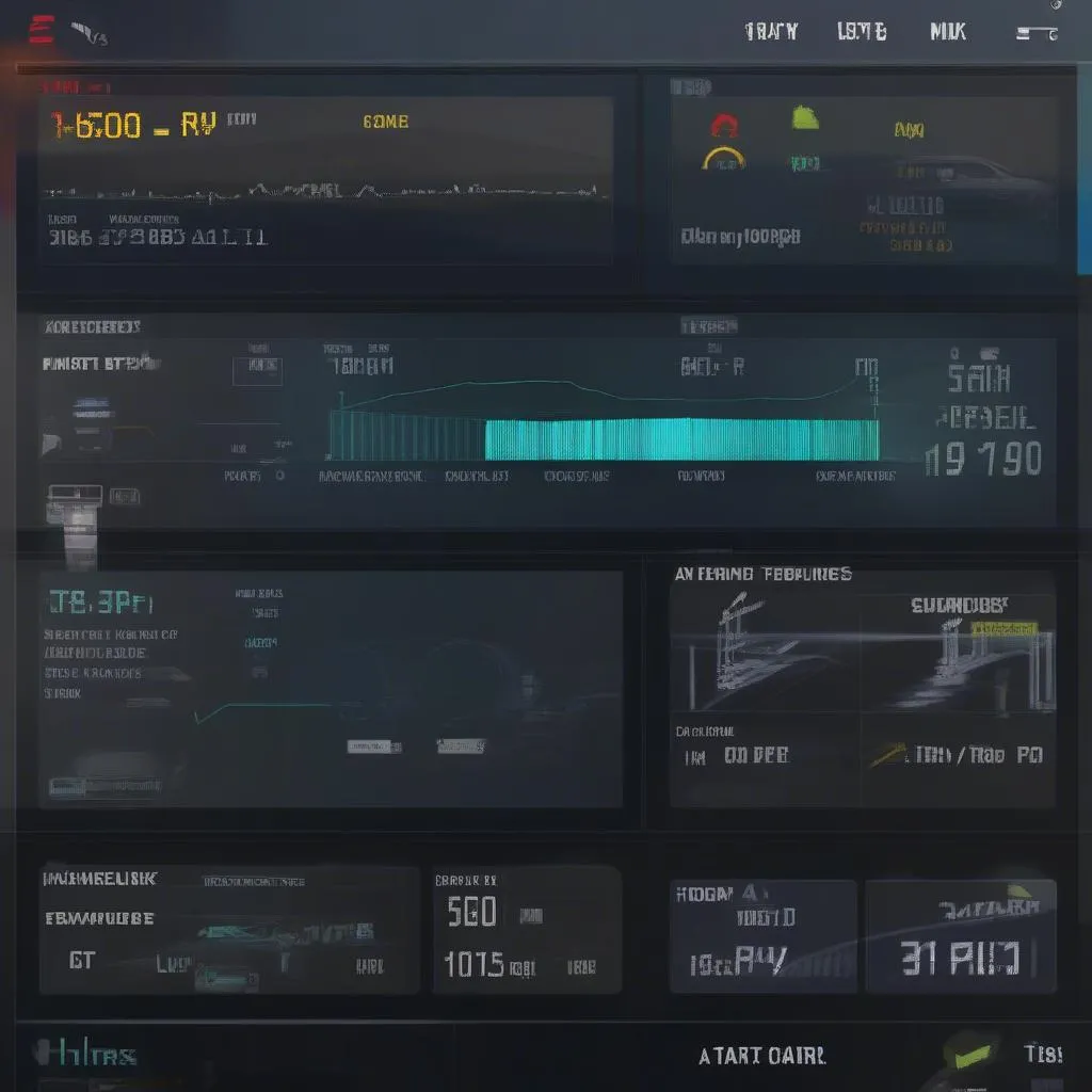 Dashhawk 13100 displaying vehicle data