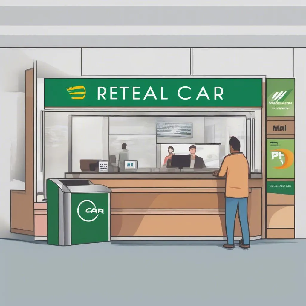 Rental car company accepting debit cards