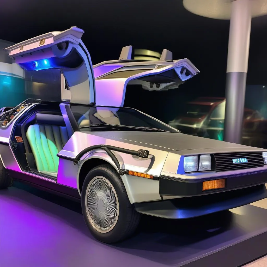 Back to the Future DeLorean Time Machine