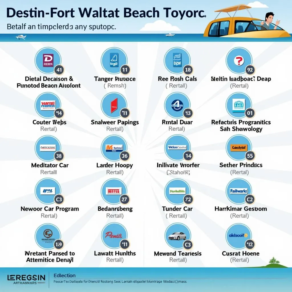 Rental Car Companies at Destin-Fort Walton Beach Airport