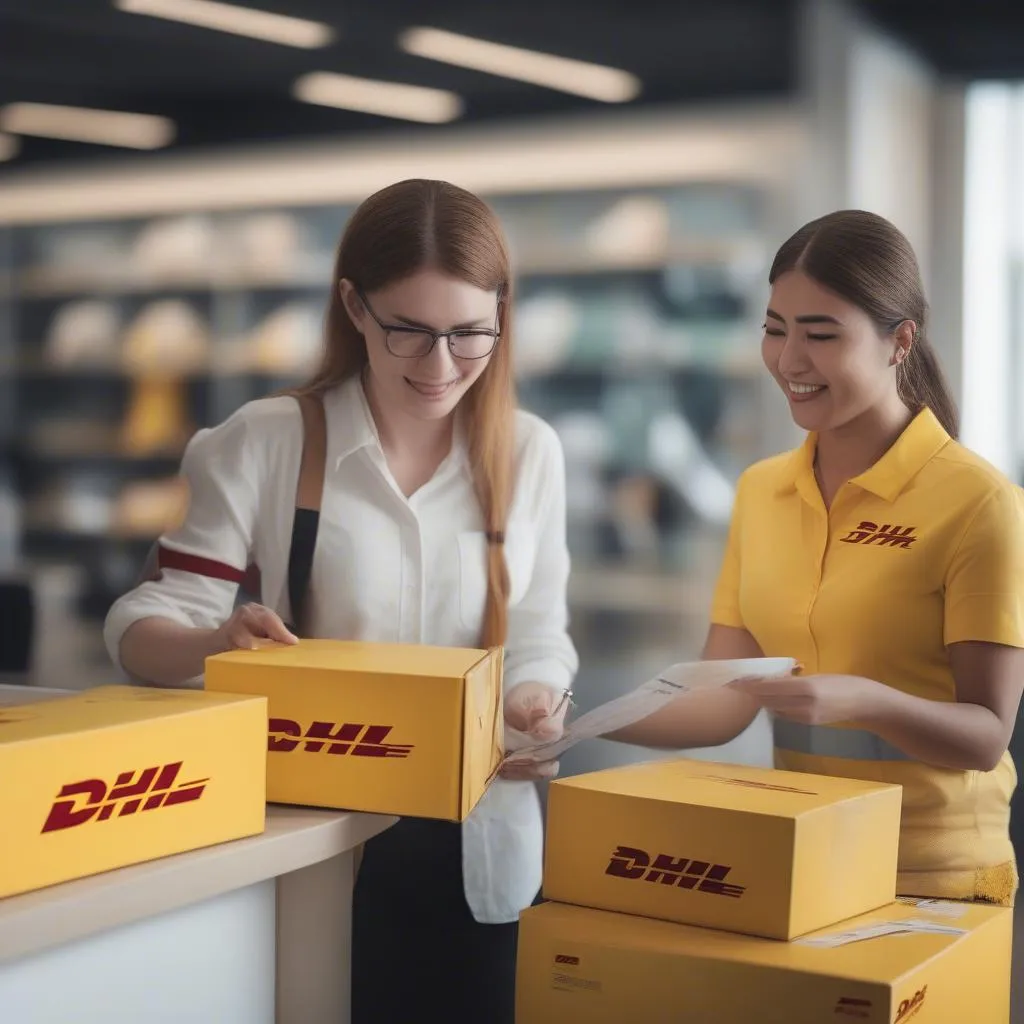 DHL Express Customer Care Support Interaction