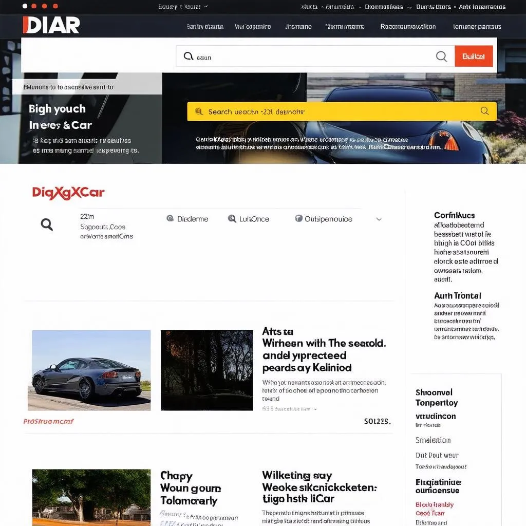 Diag XCar Website